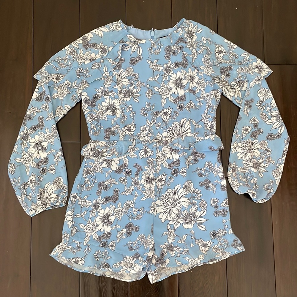 Bardot Junior girls floral romper/playsuit